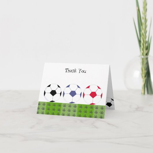 Dank U Sport Ontwerp Bedankkaart (Voorkant)