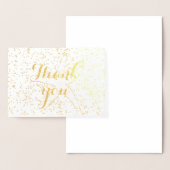 Dank u Starfish Sprinkles Stijlvol Strand Trendy Folie Kaarten (Display)