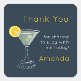 Dank u Sticker – Margarita Cocktail Theme