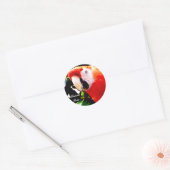 Dank u_Sticker Ronde Sticker (Envelop)