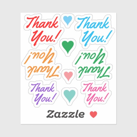 "Dank u!" Stickers (Vel)
