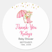 Dank u Stickers April Showers brengen de Moslimblo