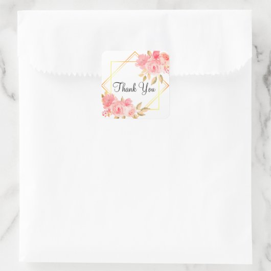 Dank u stickers of envelopzegels (Tas)