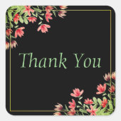 Dank u stickers of envelopzegels (Voorkant)