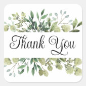 Dank u stickers of envelopzegels (Voorkant)