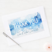 Dank u stickers of envelopzegels of gunsten (Envelop)