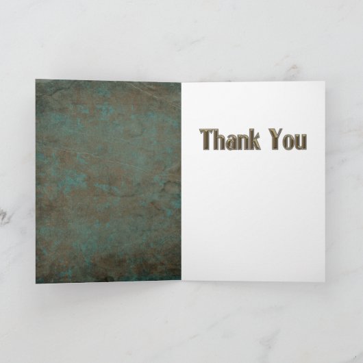 Dank u - Stone Paws - Geweldig Dane - Grijs - Papa Bedankkaart (Binnen)