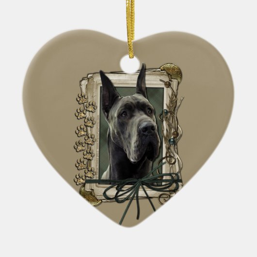 Dank u - Stone Paws - Geweldig gesteente - Grijs Keramisch Ornament (Voorkant)