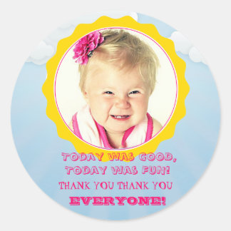 Dank u Sunshine Stickers