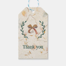 Dank u Sweet waterverf bloemenachtergrond Kraft