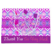 Dank u Tas Style Cadeaus Groot Cadeauzakje (Voorkant)