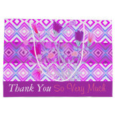 Dank u Tas Style Cadeaus Groot Cadeauzakje (Achterkant)