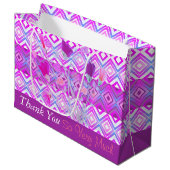 Dank u Tas Style Cadeaus Groot Cadeauzakje (Voorkant Gekanteld)