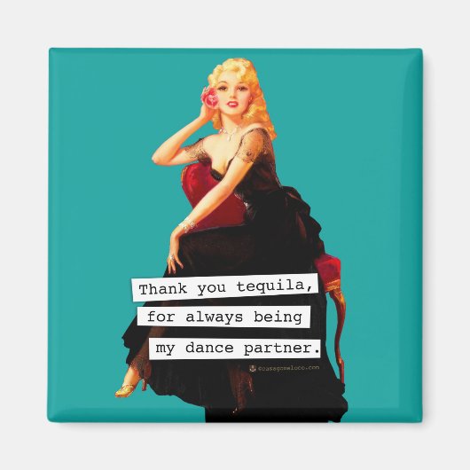 Dank u Tequila die Mijn Dance Partner zijn Magneet (Voorkant)