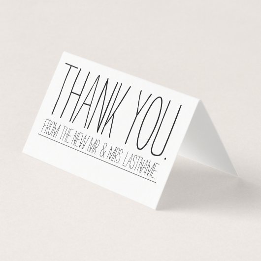 Dank u Trouwen / Pasgetrouwd Boerderij Rustiek Kaart (Voorkant)