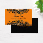 Dank u Trouwkaarten - Halloween Love Visitekaartjes (Bureau)