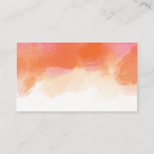 Dank u Tussenvoegsel de Blush Roze Koraal Waterver Informatiekaartje (Achterkant)