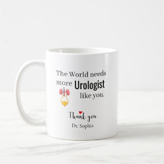 Dank U Uroloog Aangepaste Naam Koffiemok