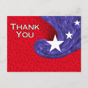 Dank u USA Briefkaart