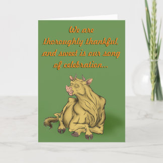 Dank u - van de Kudde Bedankkaart