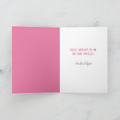 Dank u van de Onderkant van Mijn Hart, douane Kaart (Binnen)