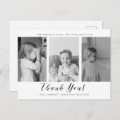 Dank u Verjaardag Foto Post Kaart (Voorkant / Achterkant)