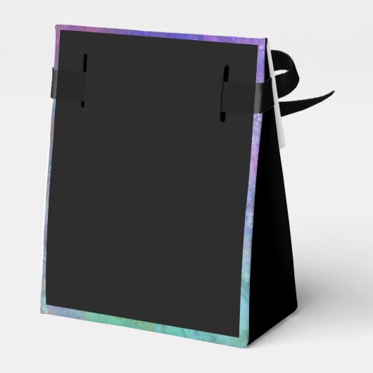 Dank u Verjaardag Moderne Roze Bloemen Favoriete D Bedankdoosjes (Achterkant)