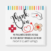 dank u , verpleegkundige , verpleegkundige week magneet (Voorkant)