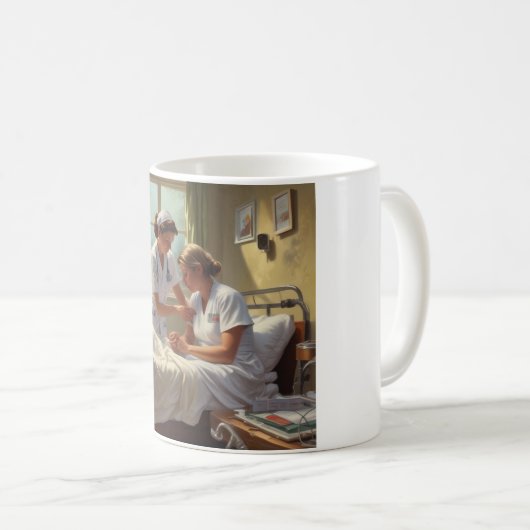 Dank u Verpleegkundigen Mok - Een oprecht eerbetoo (Voorkant rechts)