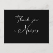 Dank u Verpleegkundigen. Waarderingsgeschenk voor  Briefkaart (Voorkant)