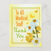 Dank U Verplegend Personeel Briefkaart (Voorkant)