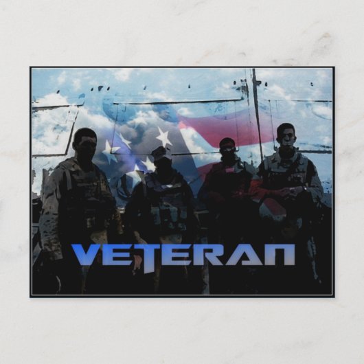 Dank u Veteraandag Ansichtkaart Briefkaart (Voorkant)