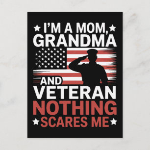 Dank U Veteranen Amerikaanse Vlag Herdenkingsdag Briefkaart