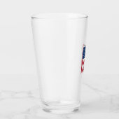 Dank U Veteranen Bedrukte Vlag Vector Design_1 Glas (Rechts)