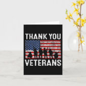 Dank U Veteranen Monument Patriottisch Militaire V Kaart (Gele Bloem)