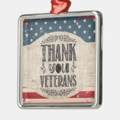 Dank U Veteranen Ornament (Links)
