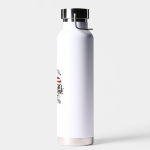 Dank U Veteranen Patriottisch Hart Vector Design_1 Waterfles