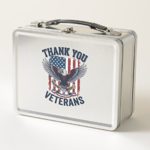 Dank U Veteranen Patriottische Adelaar Vintage