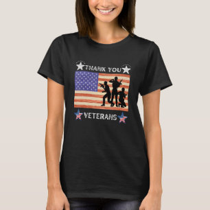 Dank u veteranen voor de strijd tegen boots Vetera T-shirt