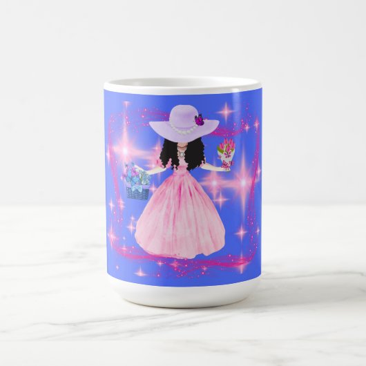 Dank u Victoriaans Lady Coffee Mok (Midden)