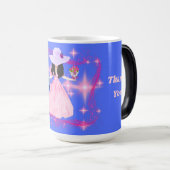 Dank u Victoriaans Lady Coffee Mok (Voorkant rechts)