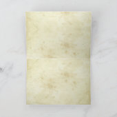 dank u vintage kaartjeskaarten bedankkaart (Binnen)