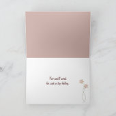 Dank u Vintage Vlinders Bedankkaart (Binnen)