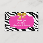 Dank u visitekaartje (Voorkant)