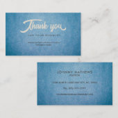 Dank u Visitekaartjes (Voorkant / Achterkant)