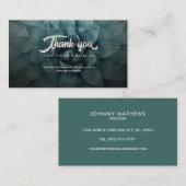Dank u Visitekaartjes (Voorkant / Achterkant)