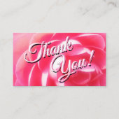 Dank u visitekaartjes (Voorkant)