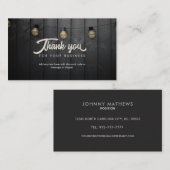 Dank u Visitekaartjes (Voorkant / Achterkant)