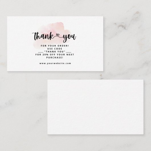 Dank u Visitekaartjes Dank u de Kaarten van het Tu (Voorkant / Achterkant)