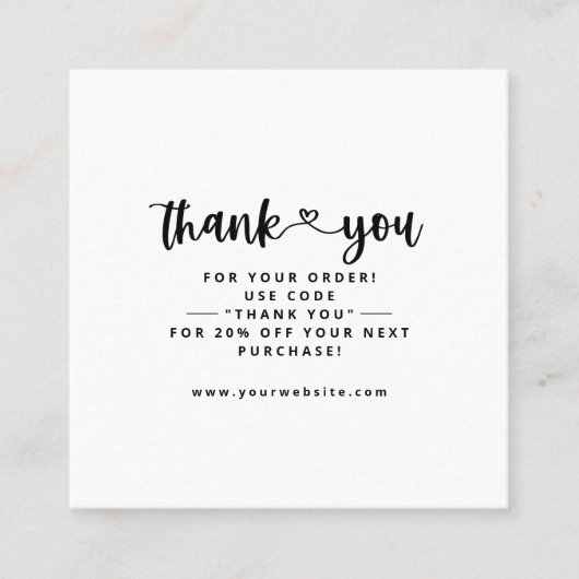 Dank u Visitekaartjes Dank u de Kaarten van het Tu (Voorkant)